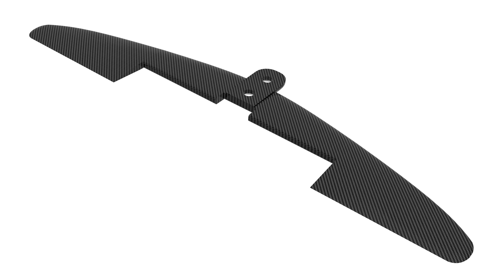 Carbon Fiber 245 cm² Tail Stabilizer for Dynamic Fuselage