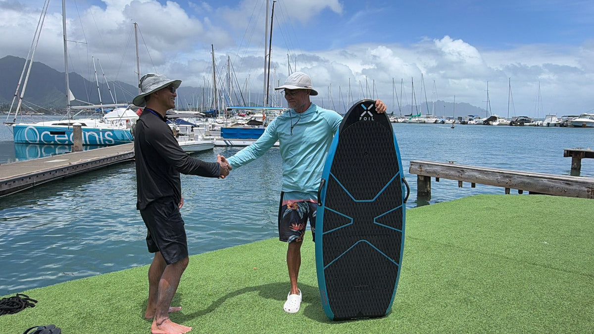 Real-World Feedback & Quotes on the XFoil Escape + Adaptive System from Hawaii Extravaganza Winner Paul McDonald 🏄‍♂️⚡