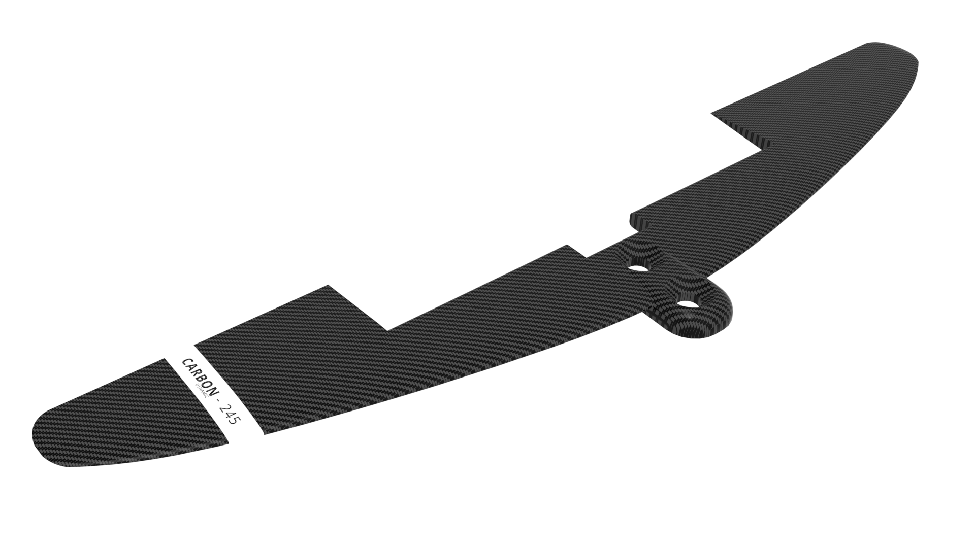 Carbon Fiber 245 cm² Tail Stabilizer for Dynamic Fuselage